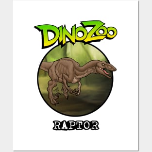 DinoZoo: Raptor Posters and Art